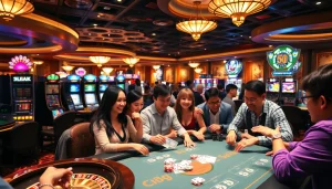 Experience thrilling games at 11jili7.com with vibrant casino excitement and dynamic gaming scenes.