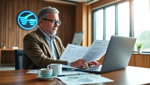 Headhunter Ingenieure interviewt Kandidaten in modernem Büro.